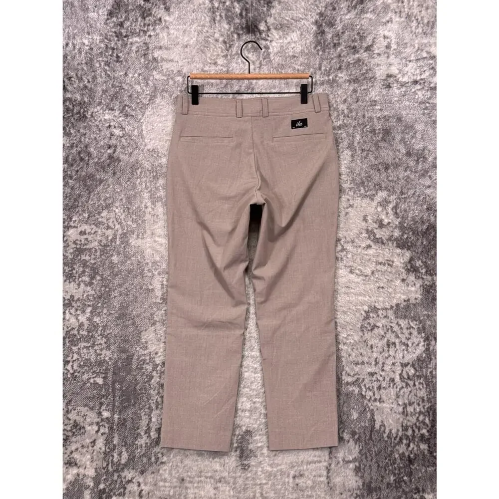 I LOVE UGLY Pants Small Mens Slim Kobe Suiting Tailored Fabric